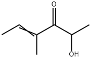 4-Hexen-3-one, 2-hydroxy-4-methyl- (9CI) 结构式