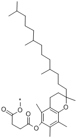 维生素E(标准品) 结构式
