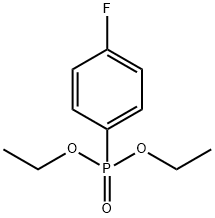 (4-FLUORO-PHENYL)-PHOSPHONIC ACID DIETHYL ESTER 结构式