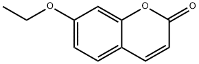 7-乙氧基香豆素 结构式