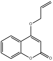 4-烯丙氧基香豆素 结构式