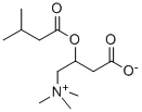 (3R)-3-(3-甲基丁酰氧基)-4-(三甲基铵)丁酸内盐 结构式