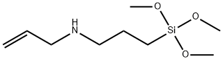3-(N-烯丙基氨基)丙基三甲氧基硅烷 结构式