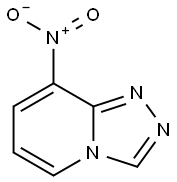 8-Nitro-1,2,4-triazolo[4,3-a]pyridine 结构式