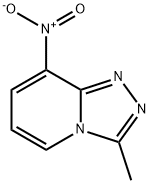 3-甲基-8-硝基-[1,2,4]三唑并[4,3-A]吡啶 结构式