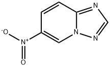 6-硝基-[1,2,4]三唑并[1,5-A]吡啶 结构式