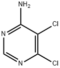 4-氨基-5,6-二氯嘧啶 结构式
