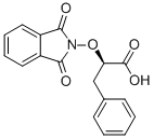 (R)-2 - ((1,3-二氧代异二氢吲哚-2-基)氧基)-3-苯基丙酸 结构式