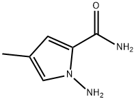 1H-Pyrrole-2-carboxamide,1-amino-4-methyl-(9CI) 结构式