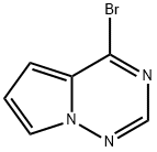 4-溴吡咯并[1,2-F][1,2,4]三嗪 结构式