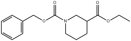 哌啶-1,3-二甲酸 1-苄酯 3-乙酯 结构式