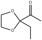 Ethanone, 1-(2-ethyl-1,3-dioxolan-2-yl)- (9CI) 结构式