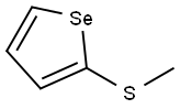 2-(Methylthio)selenophene 结构式