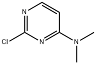 4-（N，N-二甲基氨基）-2-氯嘧啶 结构式