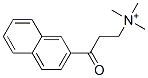 2-(BETA-萘甲酰基)乙基三甲基碘化铵 结构式