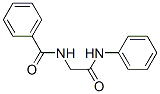 N-(phenylcarbamoylmethyl)benzamide 结构式