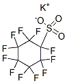 potassium undecafluorocyclohexanesulphonate 结构式