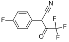 4,4,4-Trifluoro-2-(4-fluorophenyl)-3-oxobutanenitrile