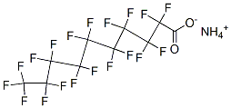 ammonium nonadecafluorodecanoate 结构式