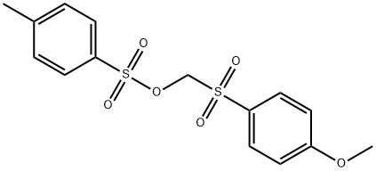 [(4-Methoxyphenyl)sulfonyl]methyl 4-methylbenzenesulfonate 结构式