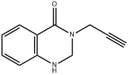 2,3-Dihydro-3-(2-propynyl)quinazolin-4(1H)-one 结构式