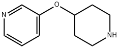 3-(4-哌啶基氧基)吡啶 结构式