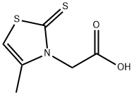 2-巯基-4-甲基-1,3-噻唑-5-乙酸 结构式