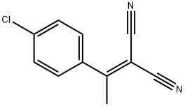 2-[1-(4-CHLOROPHENYL)ETHYLIDENE]MALONONITRILE 结构式