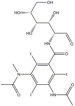 甲泛葡胺 结构式