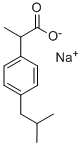布洛芬钠 结构式