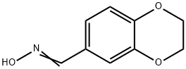 2,3-二氢苯并[B][1,4]二氧杂环己烯-6-甲醛肟 结构式