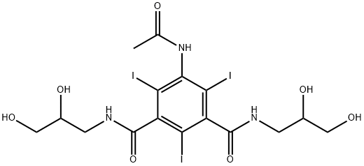 碘海醇水解物 结构式