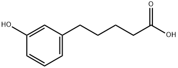 Benzenepentanoic acid, 3-hydroxy- 结构式