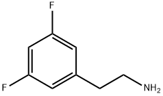 2-3,5-二氟苯乙胺 结构式