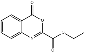 2-ethoxycarbonyl-4H-3,1-benzoxazin-4-one 结构式