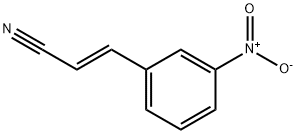 3-(3-NITRO-PHENYL)-ACRYLONITRILE 结构式