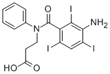 iobenzamic acid 结构式