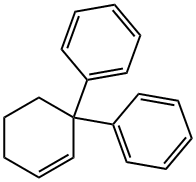 3,3-Diphenyl-1-cyclohexene 结构式
