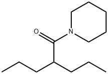 1-(1-piperidyl)-2-propyl-pentan-1-one 结构式