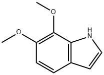 6,7-二甲氧基吲哚 结构式