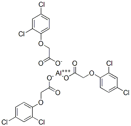 aluminium tris(2,4-dichlorophenoxyacetate)  结构式