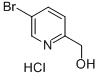 (5-Bromopyridin-2-yl)methanol hydrochloride 结构式