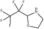 2-(Pentafluoroethyl)oxazolidine 结构式