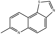 Thiazolo[5,4-f]quinoline, 7-methyl- (8CI,9CI) 结构式