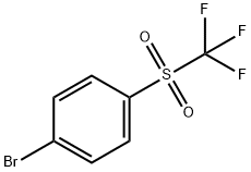 1-Bromo-4-[(trifluoromethyl)sulfonyl]benzene 结构式