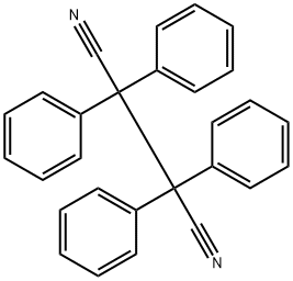 Butanedinitrile, tetraphenyl- 结构式