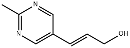 2-Propen-1-ol, 3-(2-methyl-5-pyrimidinyl)-, (2E)- (9CI) 结构式