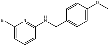 6-BROMO-(4-METHOXYBENZYLAMINO)PYRIDINE 结构式