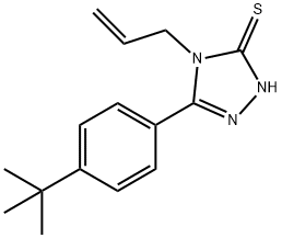 4-ALLYL-5-(4-TERT-BUTYL-PHENYL)-4H-(1,2,4)TRIAZOLE-3-THIOL