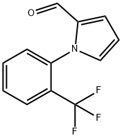 1-[2-(TRIFLUOROMETHYL)PHENYL]-1H-PYRROLE-2-CARBALDEHYDE 结构式
